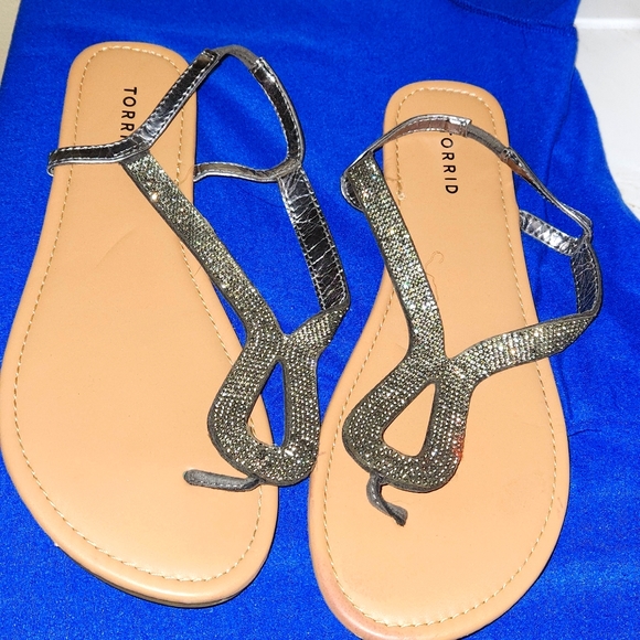 Rhinestone Sandal Size 12 - Picture 1 of 2
